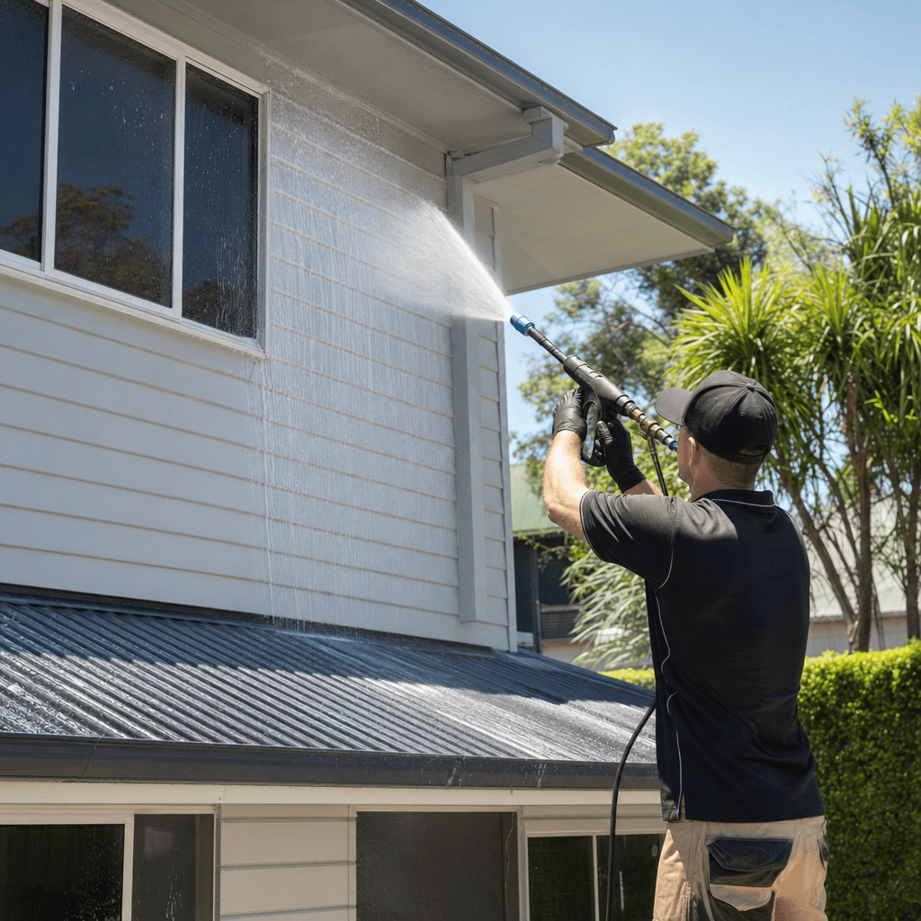 Exterior House Cleaning