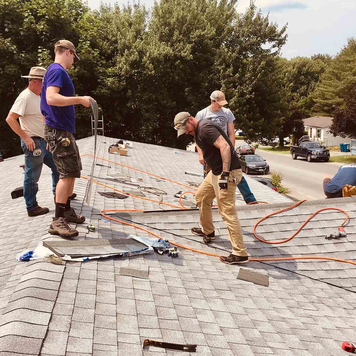 roof repair and cleaning
